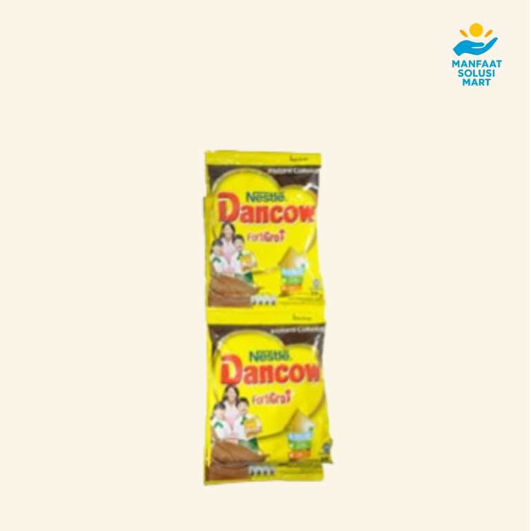 

Dancow Fortigro Susu Bubuk Instant Coklat Sachet 10 X 38G / Susu Sachet Dancow Coklat