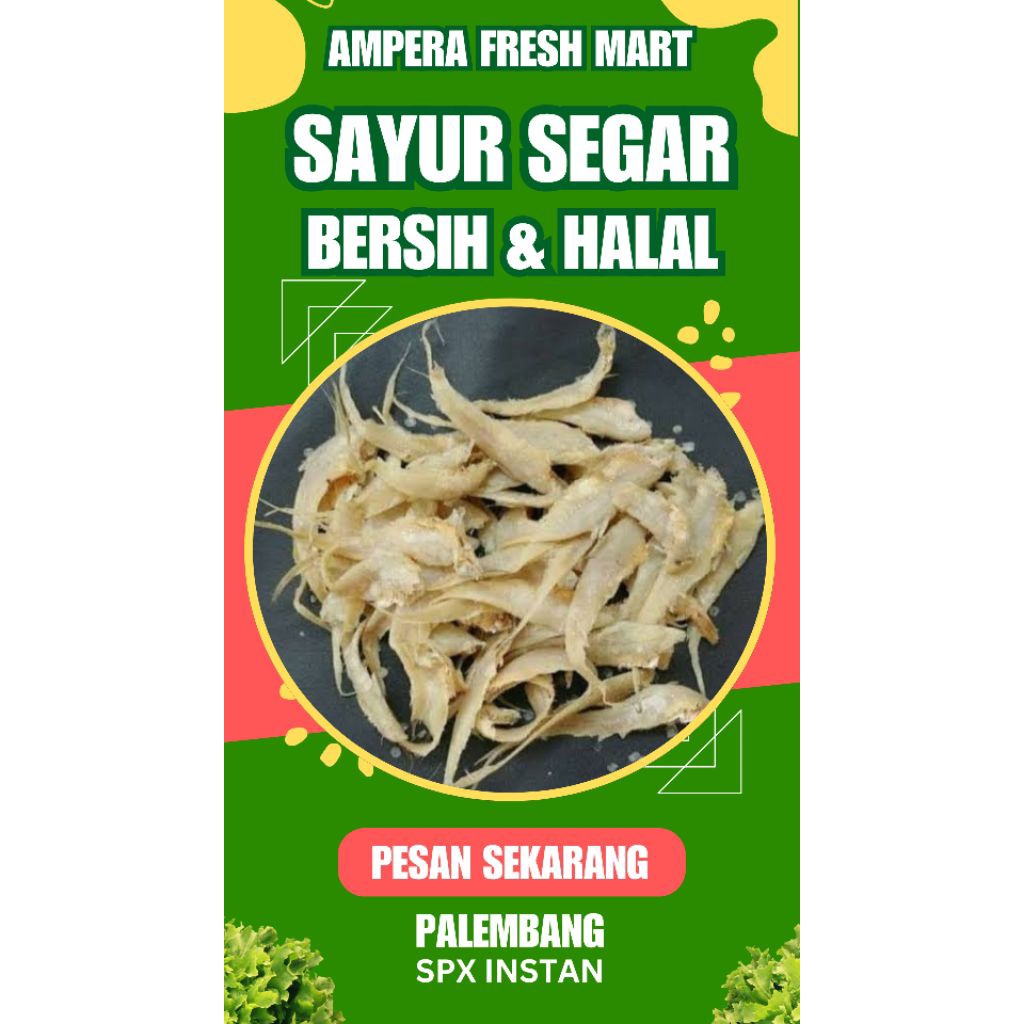 

IKAN ASIN BULU AYAM - INSTAN PALEMBANG