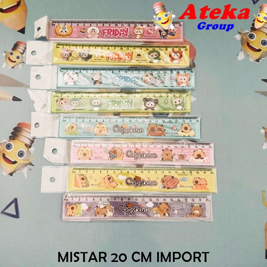 

[1 PCS] BABY THREE CAPYBARA MISTAR 20CM NO.2723 NO.2728 GARISAN 20CM