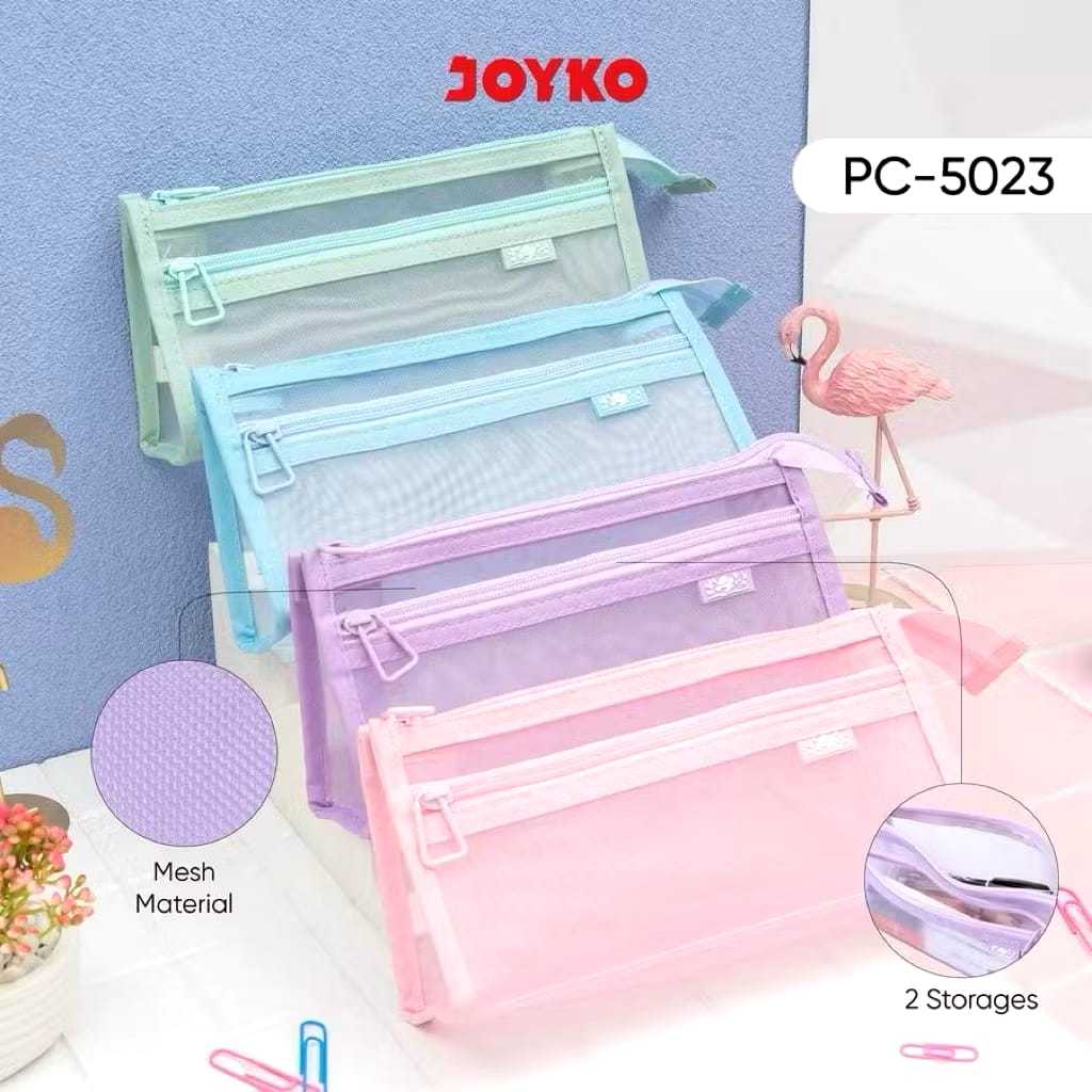 

JOYKO Tempat Pensil / Pencil Case PC - 5023 Kotak Pensil Jaring