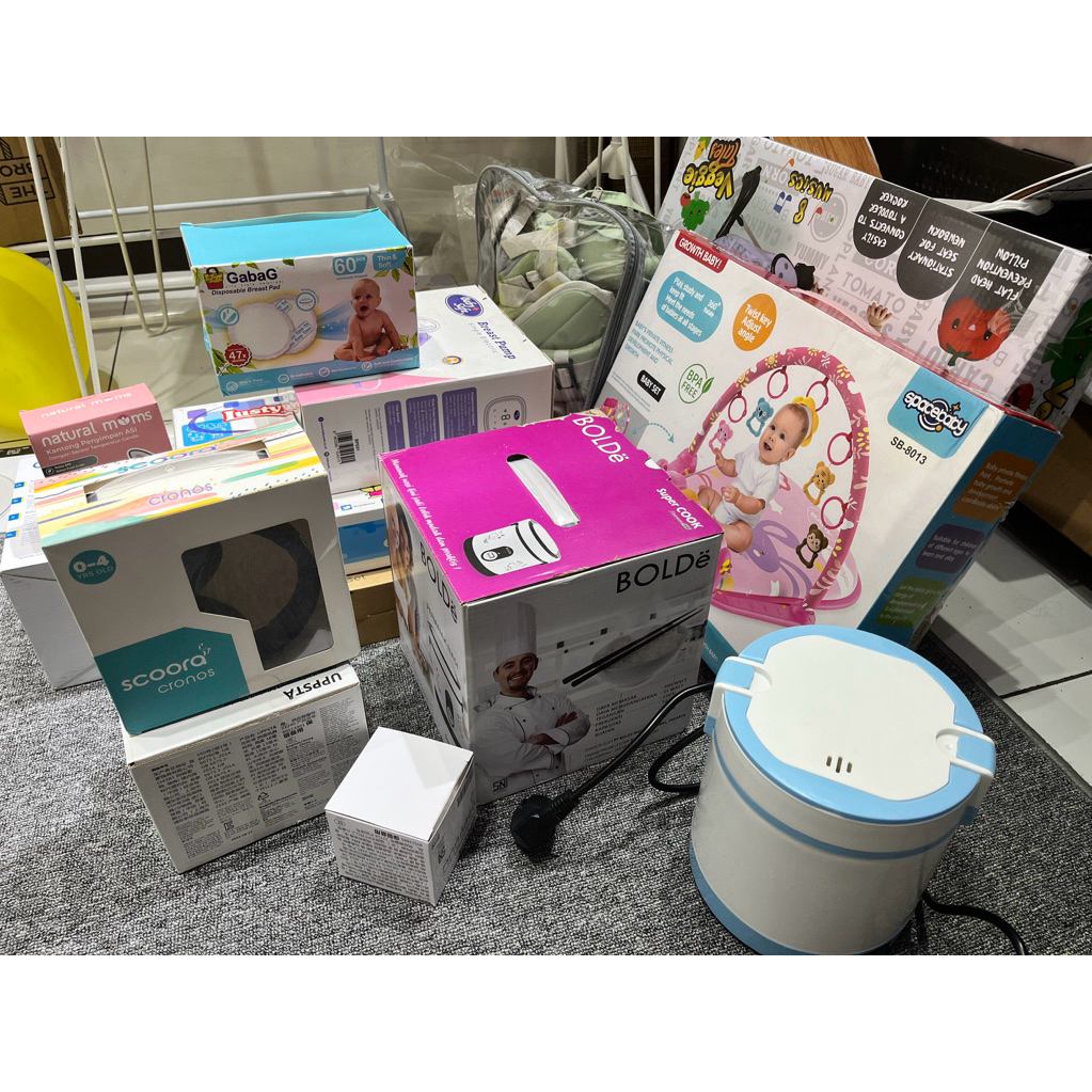 Preloved tas asi cooler bag sepatu piano playgym mainan like new ori scoora