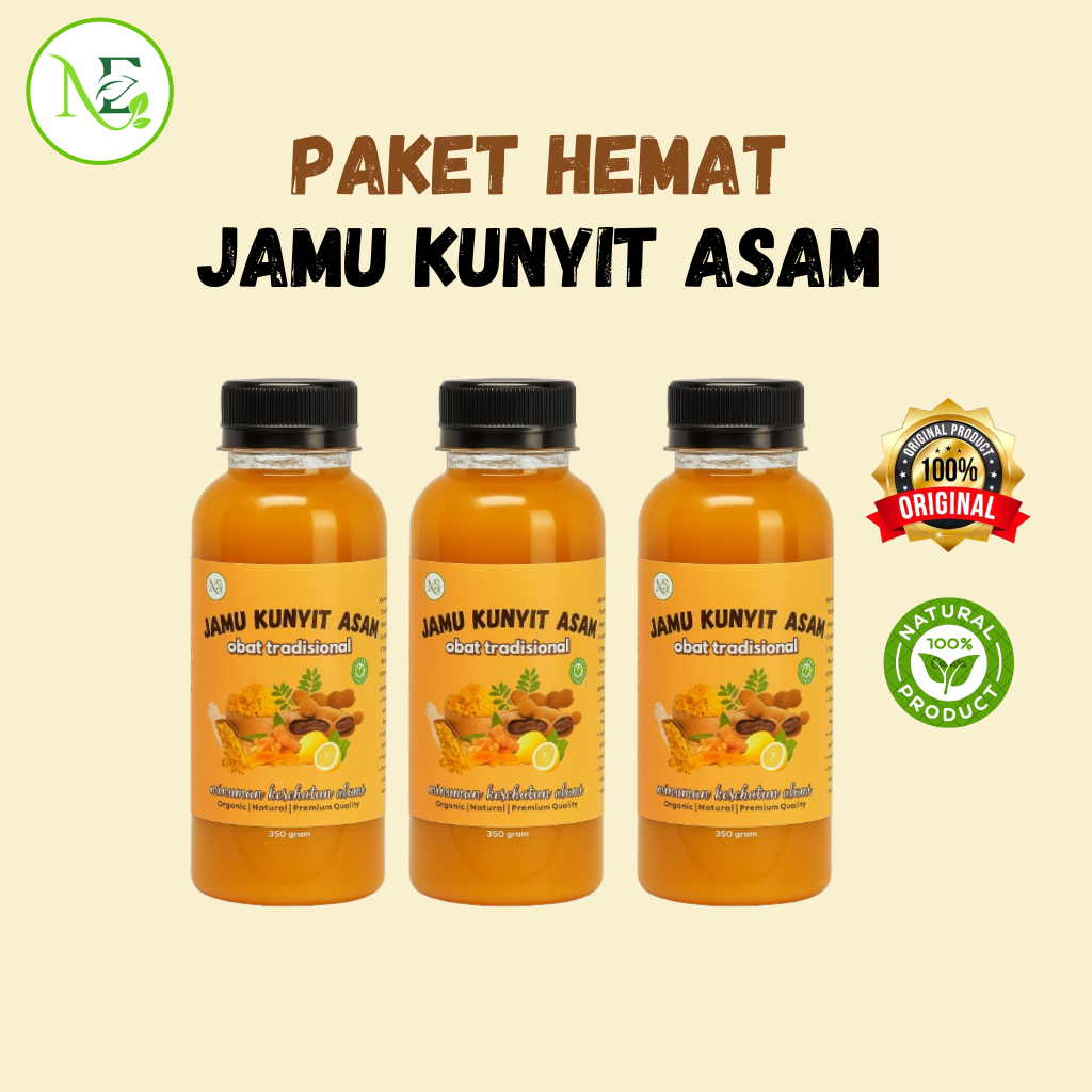 

PAKET HEMAT Jamu Kunyit Asem Alami Mengatasi Menstruasi / Jamu Tradisional kunyit asem original