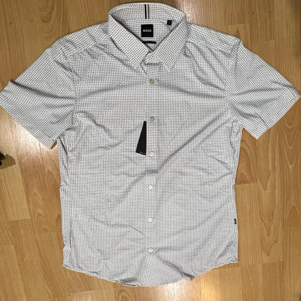Kemeja hugo boss slim fit shirt