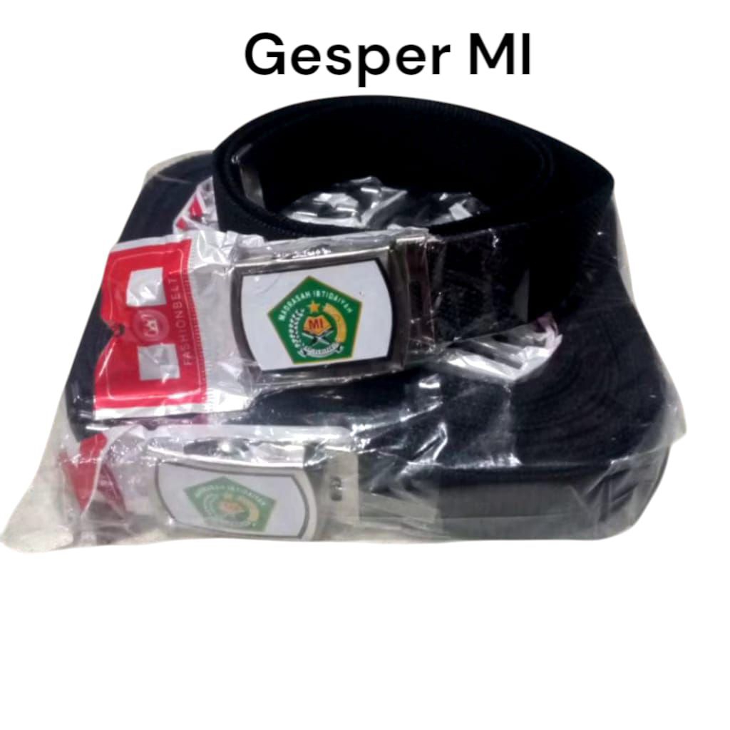 gesper seragam sekolah MI ikat pinggang sekolah MI