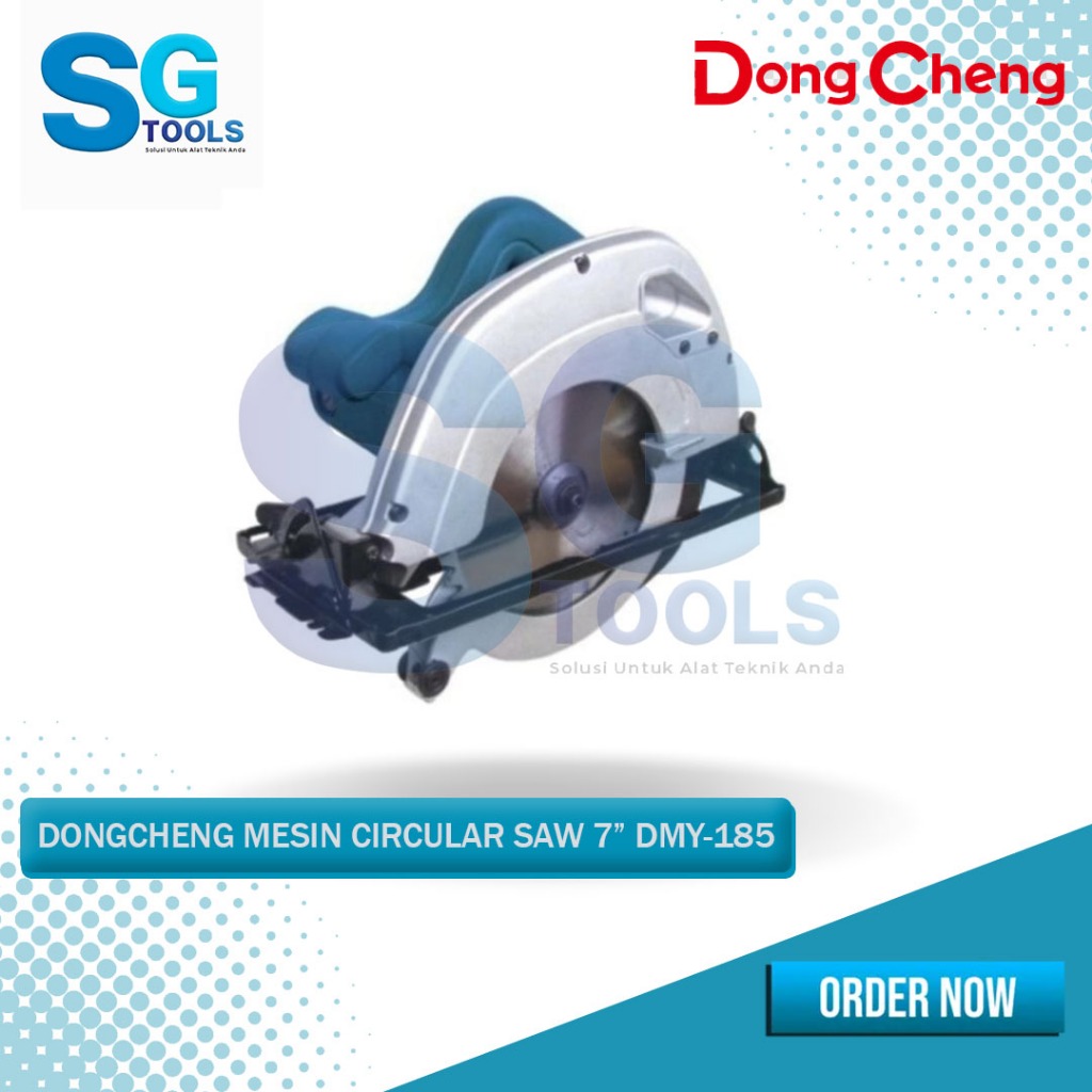 DONGCHENG  gergaji kayu 7 Inch - circular saw 7 inch - mata gergaji kayu 7 Inch