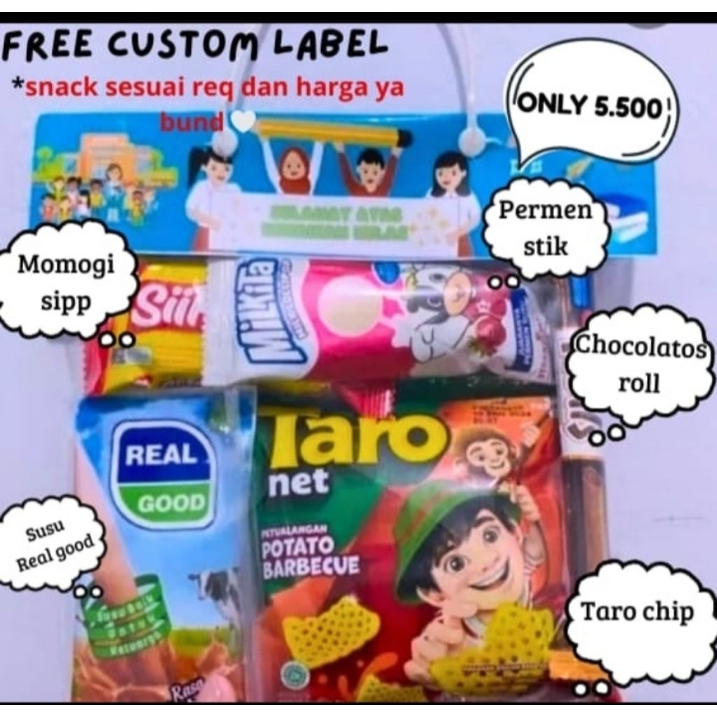 

Paket Snack Ultah/Khitan/Tasyakuran dan segala acara