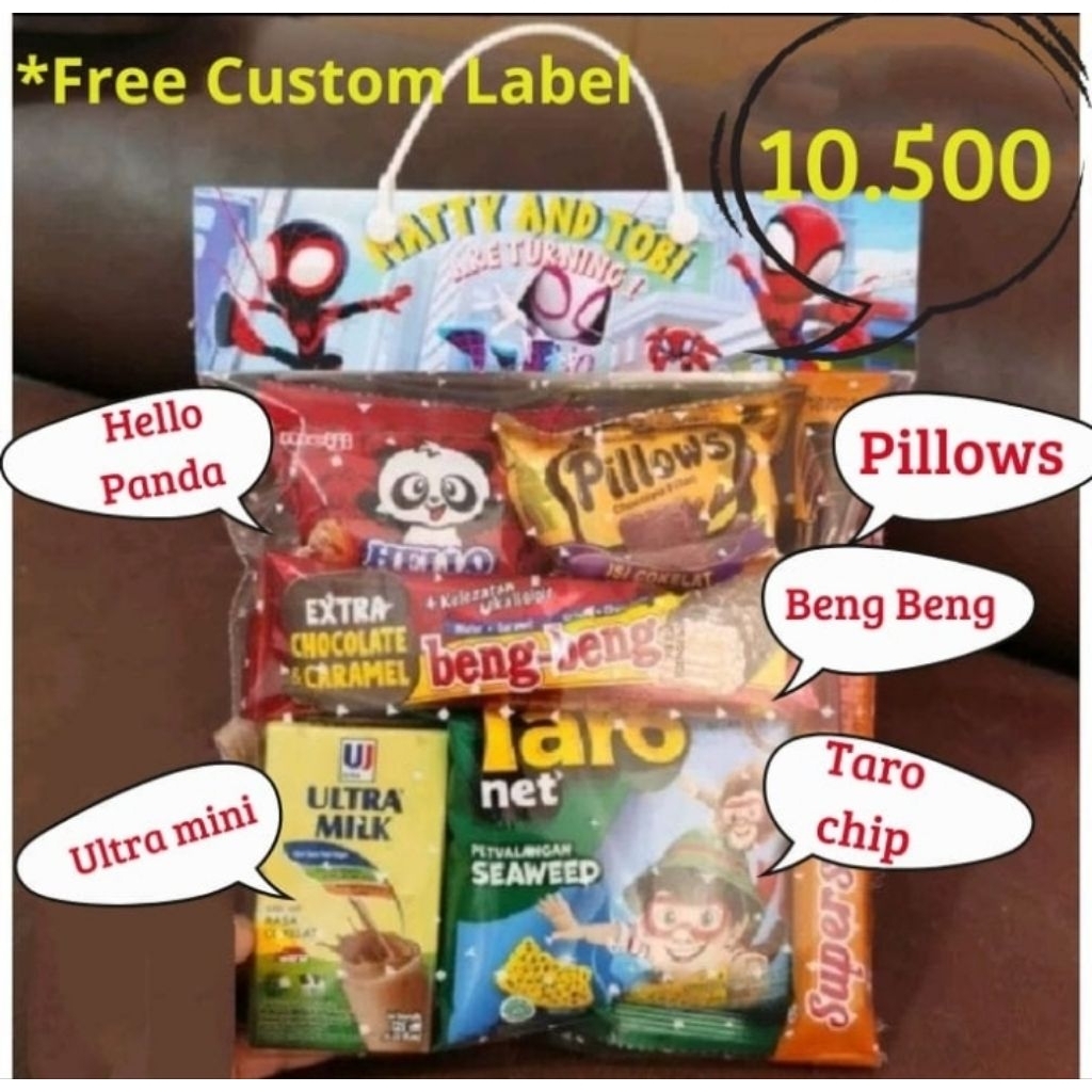 

Paket Snack Ultah /Khitan / Tasyakuran atau segala acara