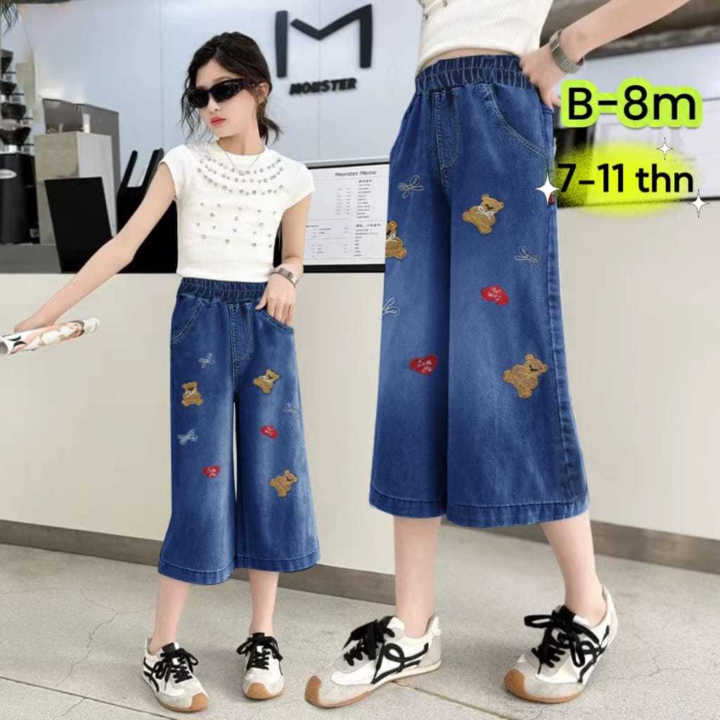 Celana Pendek Anak B-8m 7-11 thn Celana Jeans Anak Perempuan