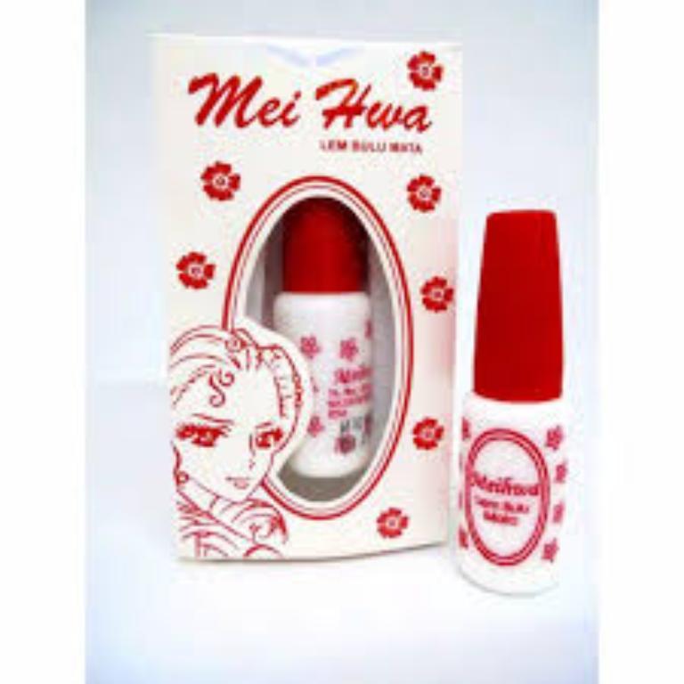 Fake Eyelash Glue Lem Bulu Mata Putih Palsu Eyelashes Glue Bagus Lengket Tidak Perih Tahan Lama BPOM