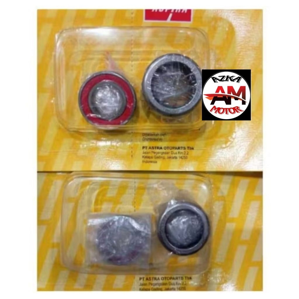 Bearing pully set paket  aspira mio sporty, mio j, mio smile/laher bambu aspira