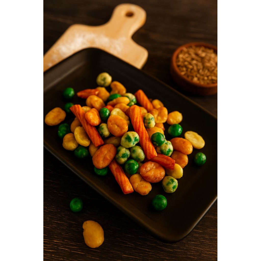 

Bundle 2 Kacang Campur Gurih Renyah | Snack Kacang Toples | Camilan Enak Praktis