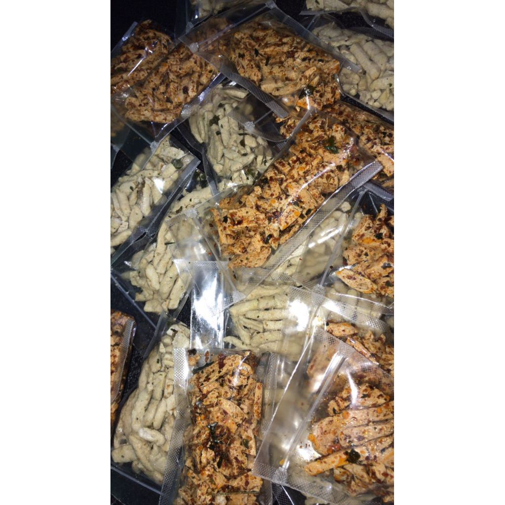 

Basreng Ori dan pedas 65g