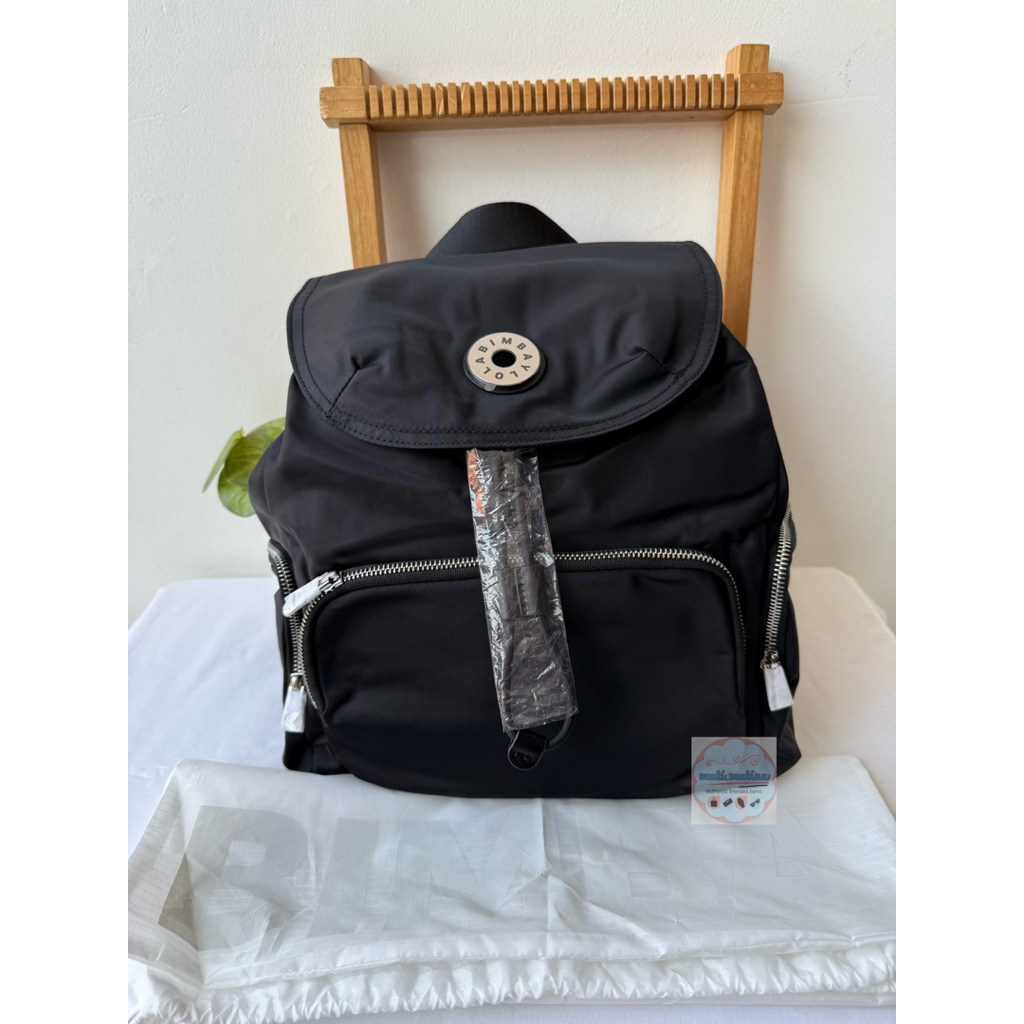 BYL Medium Black Multi Pocket Backpack