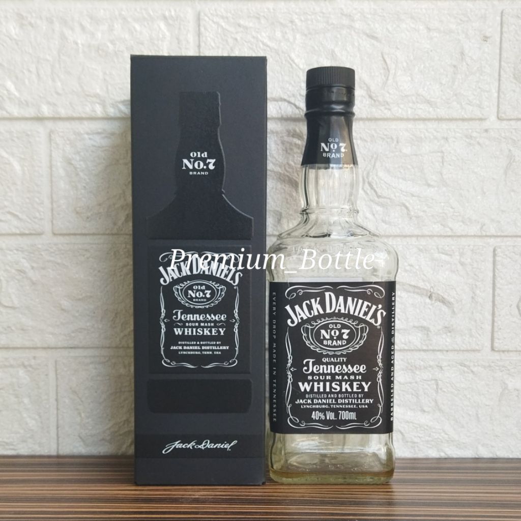 Botol Kosong Jack Daniels 700ml + Box