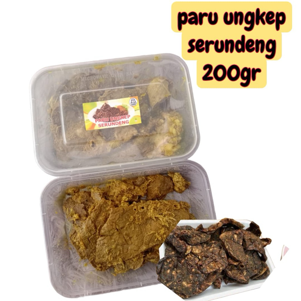 

Paru ungkep serundeng 200gr
