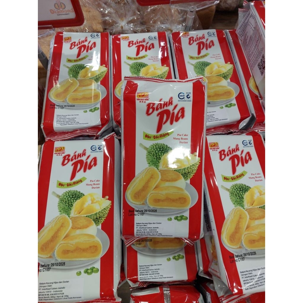 

Pia Durian Vietnam Banh Pia