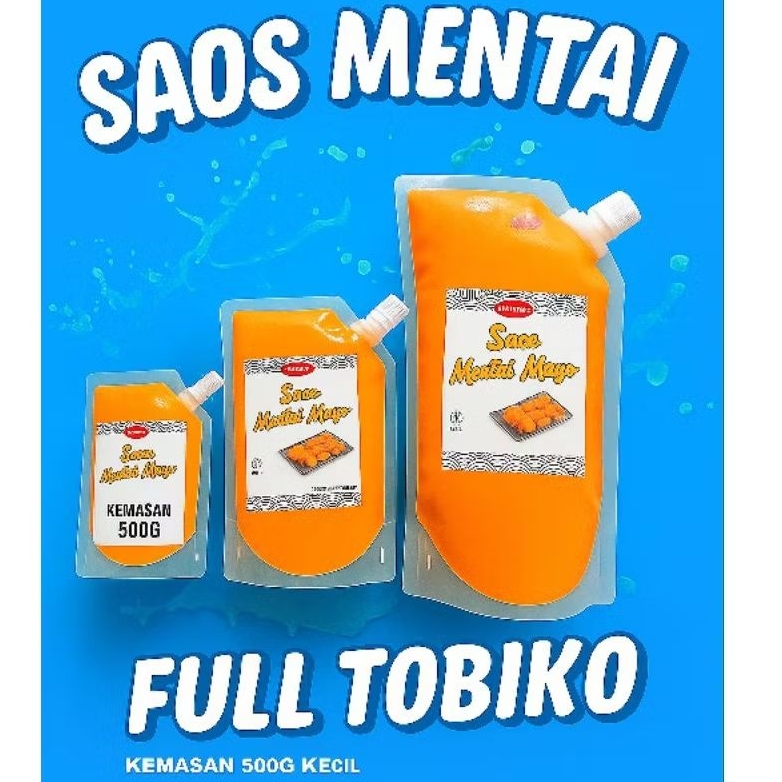

SAOS MENTAI EXTRA TOBIKO / MENTAI SAUCE MAYONISE 500GR (FULL tobiko)