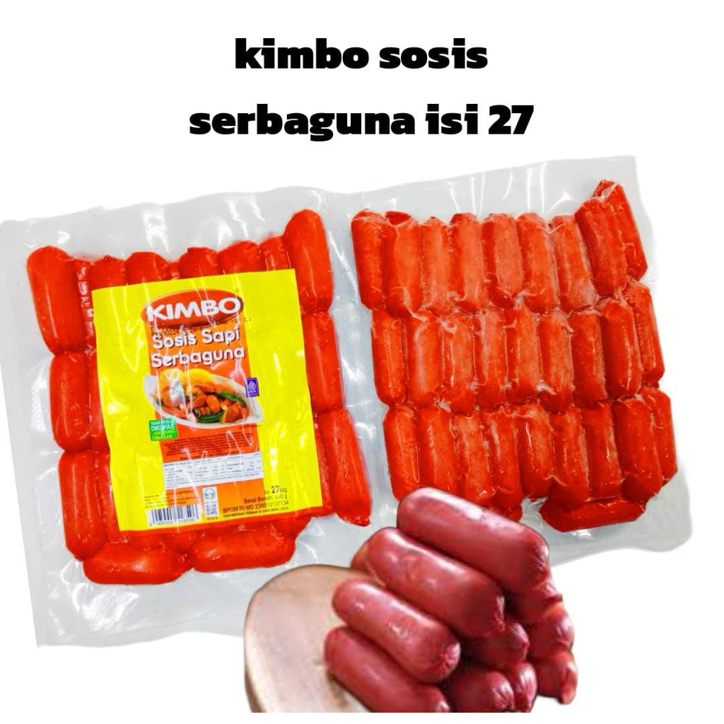 

Kimbo sosis serbaguna isi 27