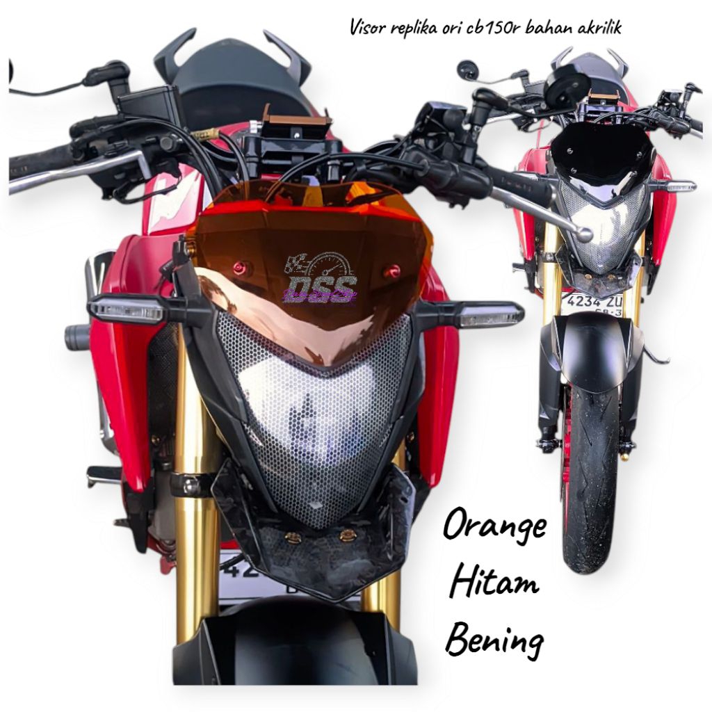 visor cb 150r visor cb 150r new visor new cb150r sepecial edision replika visor ori motor honda cb15