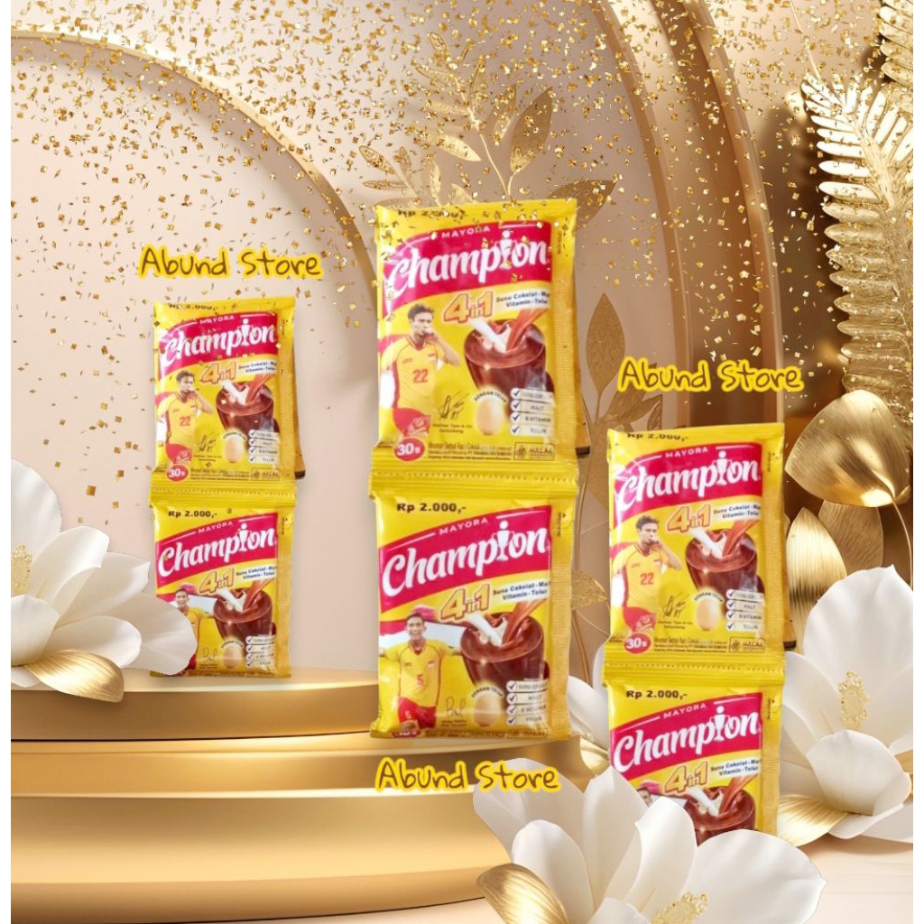 

Energen Champion 10 Pcs Minuman Cokelat Bubuk Renceng 30 gr
