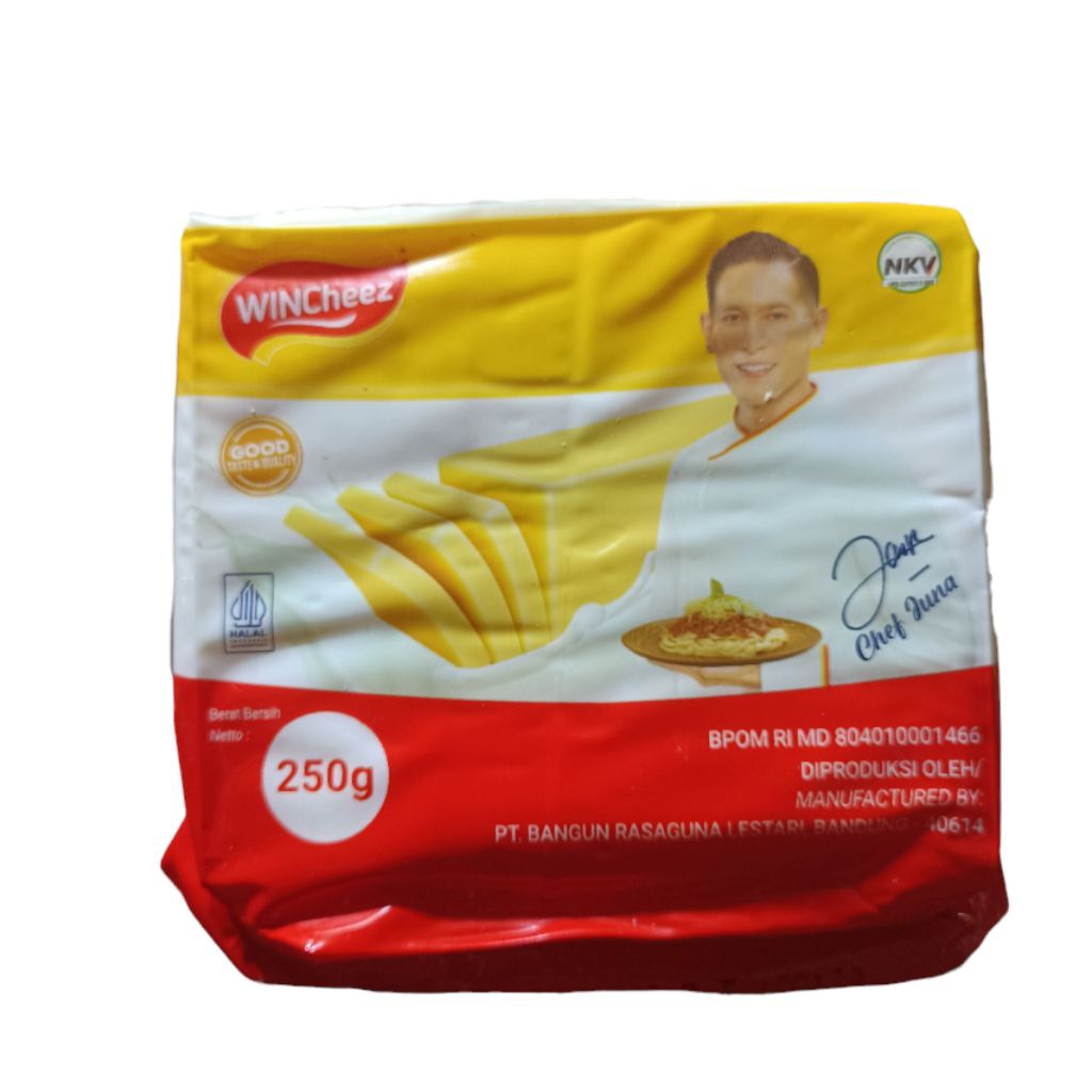 

Keju Cheddar Wincheez Winchez Keju Parut Cheese 250gr Chef Juna