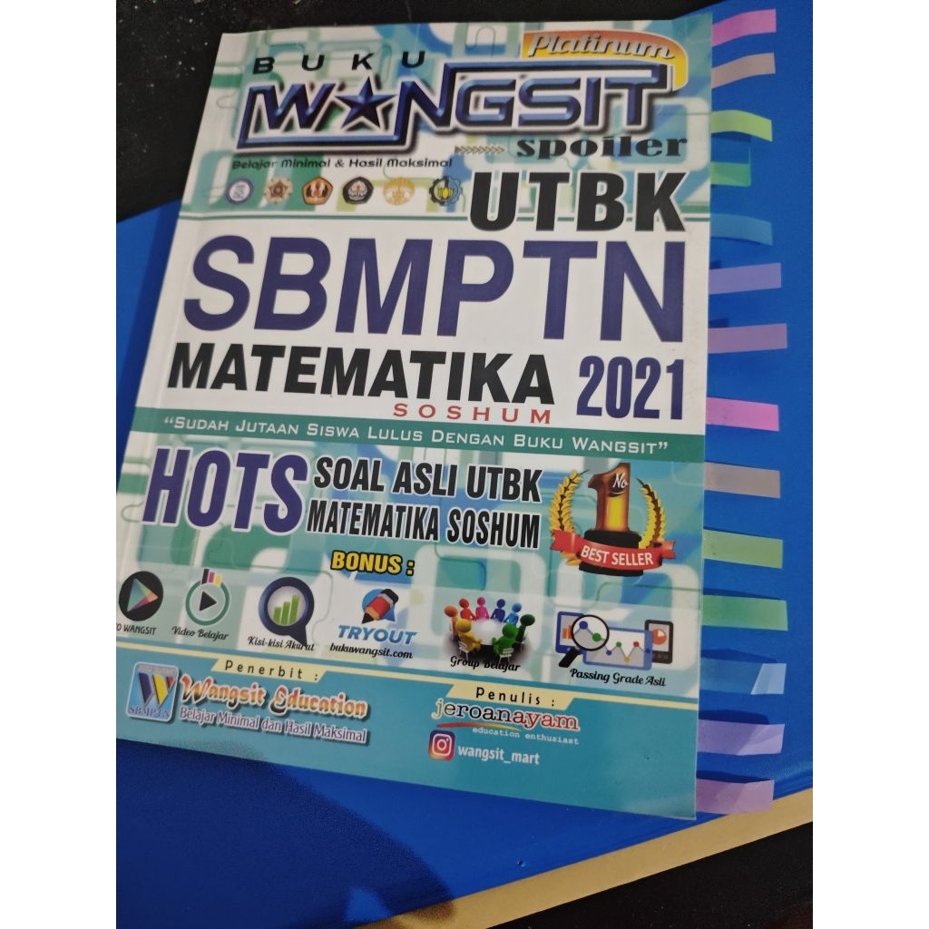 Buku UTBK MATEMATIKA WANGSIT ORIGINAL