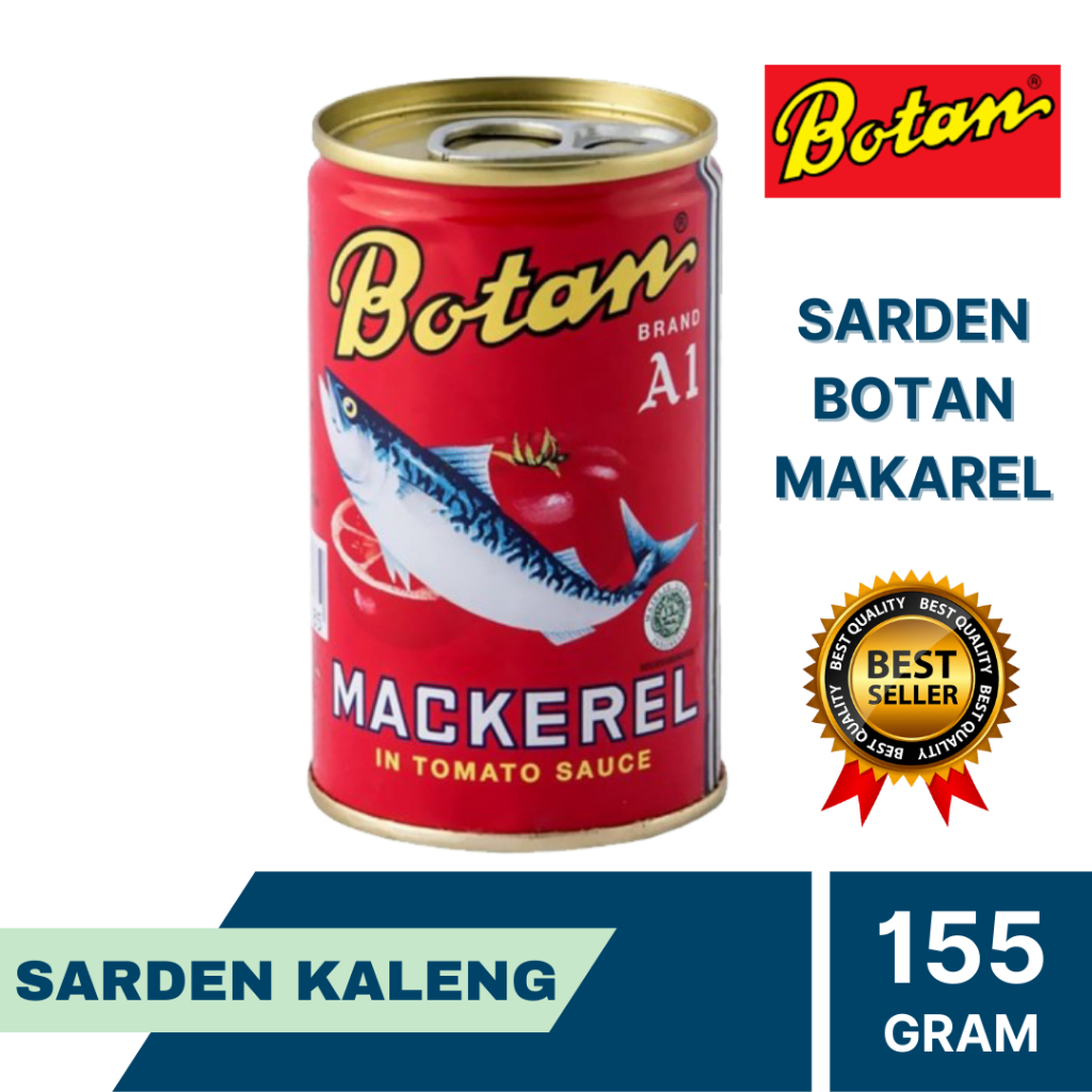 

SARDEN BOTAN 155GR ( 1 KALENG )