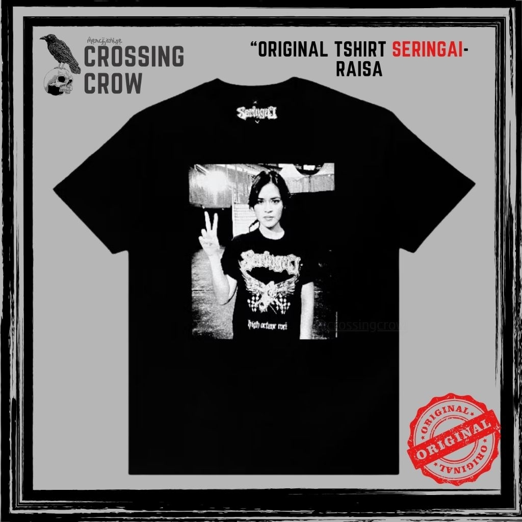 Kaos Seringai Original x Raisa