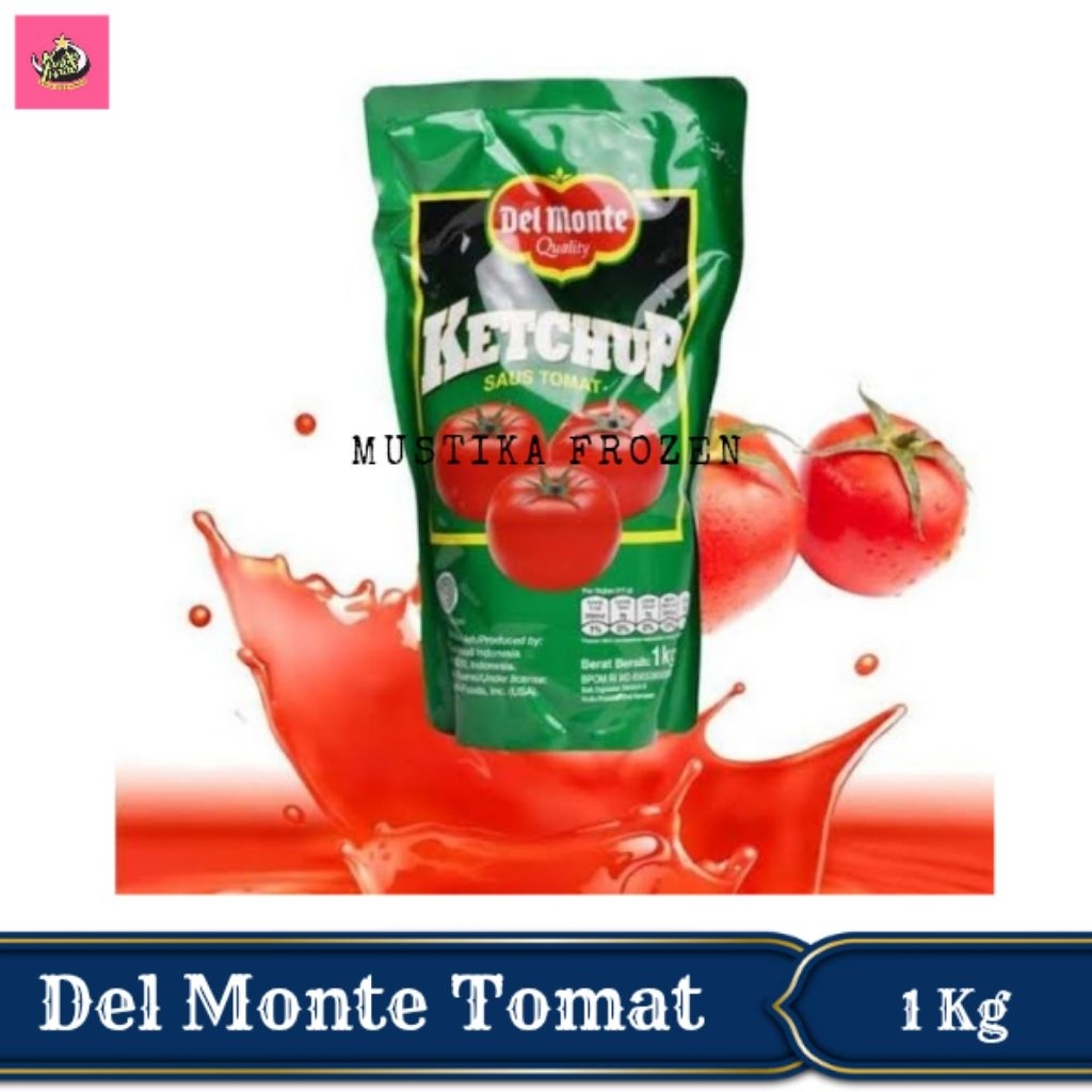 

Del Monte Ketchup Saus Tomat (1kg)