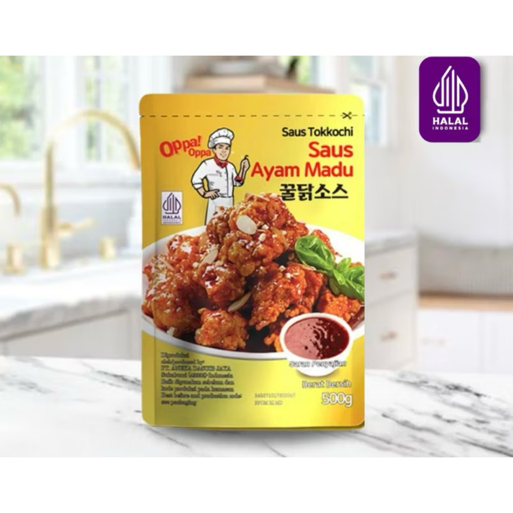 

KC. Saus Instan Saus Ayam Madu 500gHONEY CHICKEN SAUCE 500g