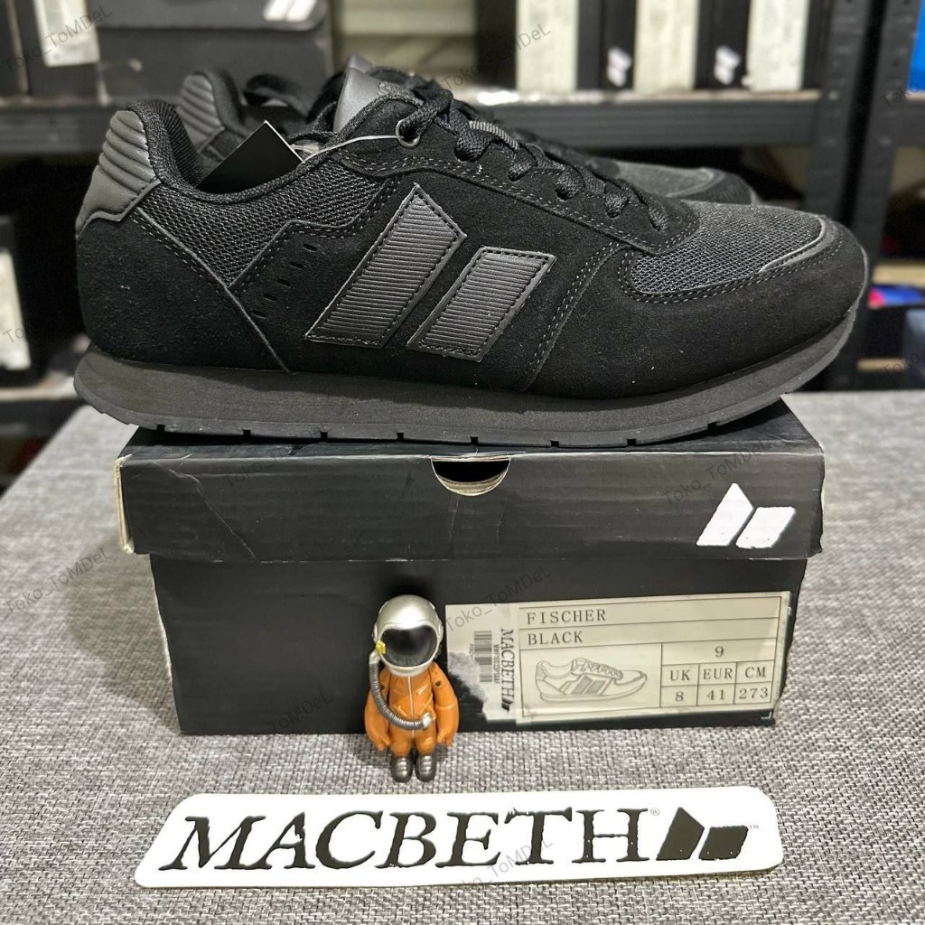 Macbeth FISCHER Black-Black Size 41