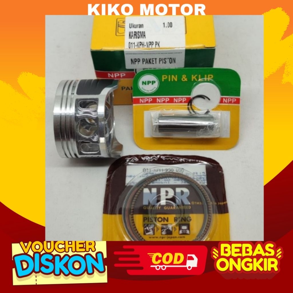 PISTON KIT KPH KARISMA SUPRA X 125 NPP