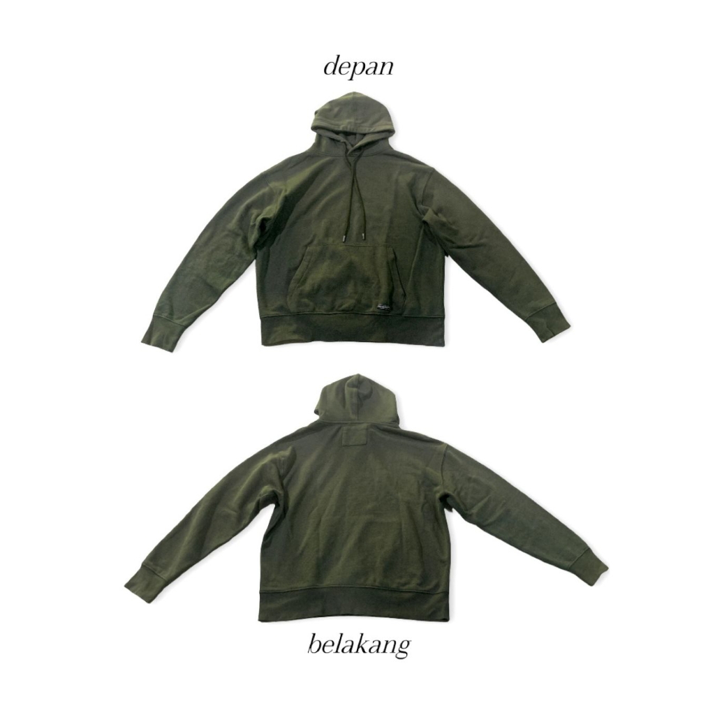 [Preloved] PB Basic Pocket Pullover Hodie