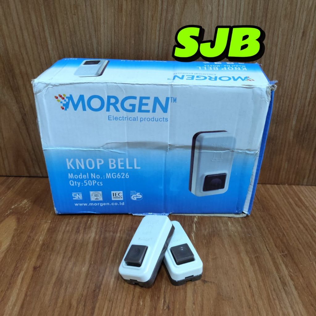 KNOP BELL MORGEN MG-626 BELL RUMAH / KNOP BEL RUMAH LISTRIK