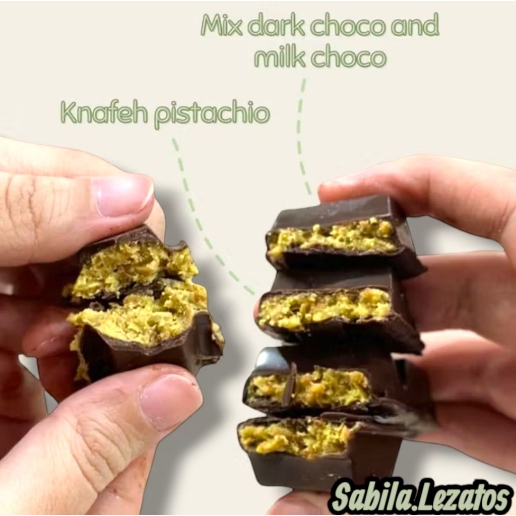 

Coklat Dubai Viral Enak Dan Murah / Jajan Anak Murah-Meriah / Chocolate Crunchy Kunafa Lezat