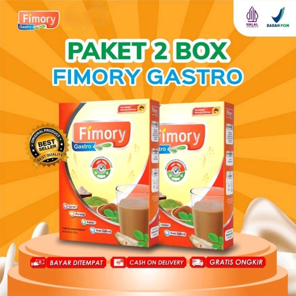 

Fimory Gastro 2 Box - Minuman Atasi GERD, Asam lambung akut & Maag, dengan bahan Alami - Dijamin Original