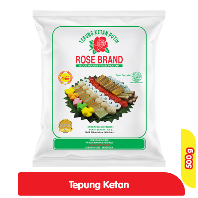 

Rose Brand Tepung Ketan / Tepung Ketan Putih Rose Brand