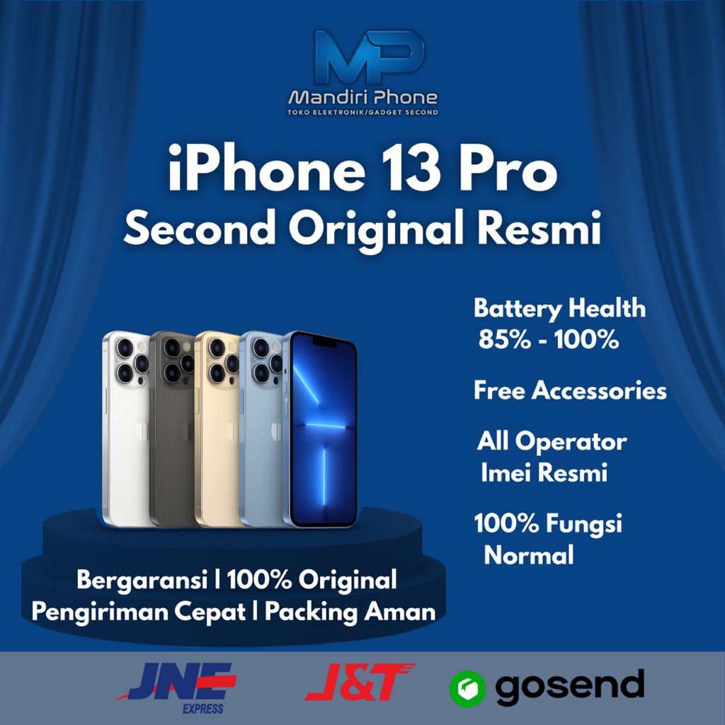 iPhone 13 PRO 128GB SECOND RESMI iBox