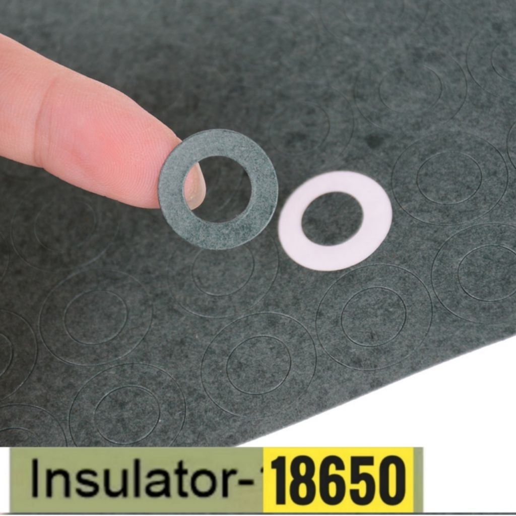 Kertas Gasket Insulator 18650 Baterai 1S