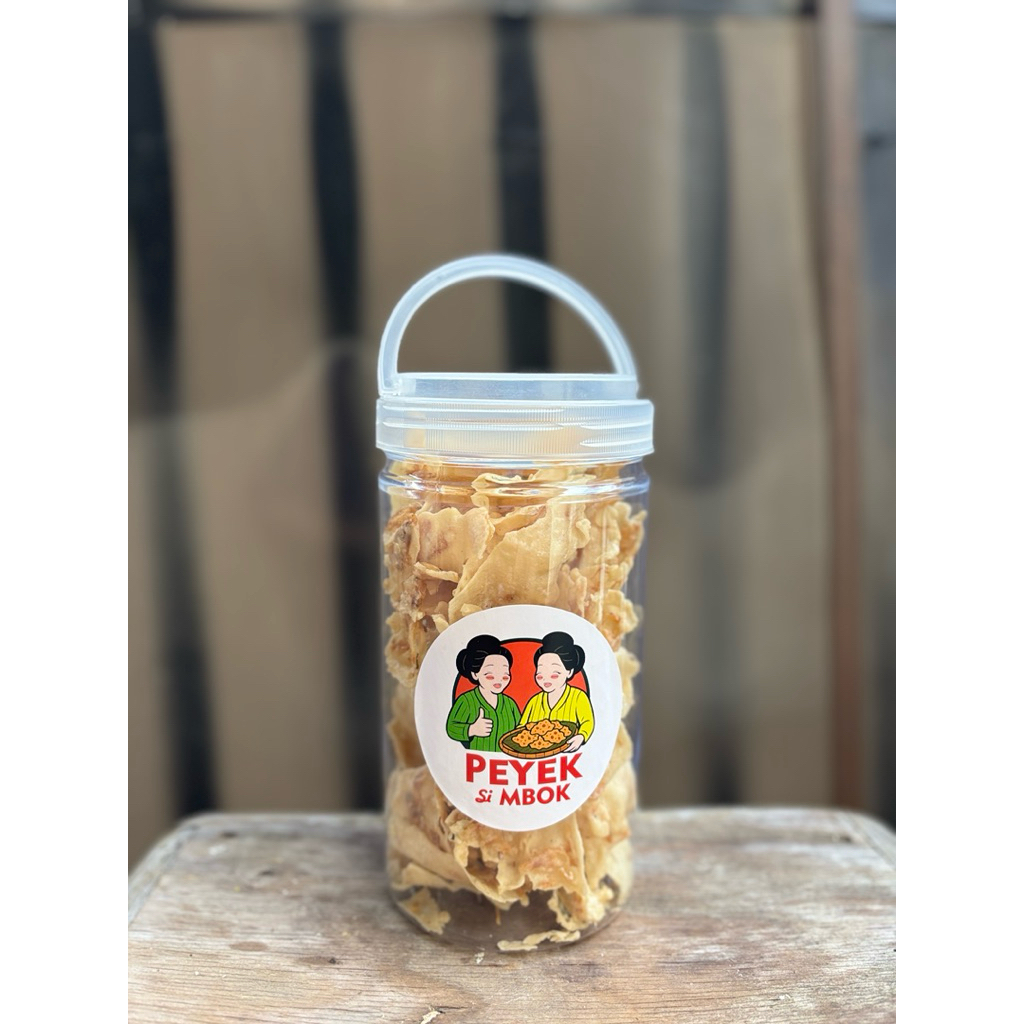 

Peyek Si Mbok // peyek ikan uk.130gr rempeyek gurih