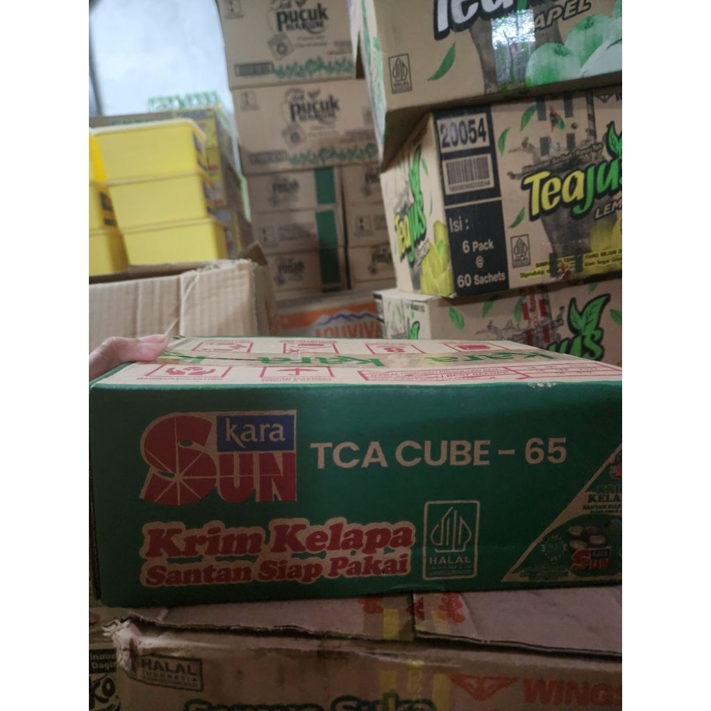 

Sun Kara Santan Kelapa 65 ml 1 dus