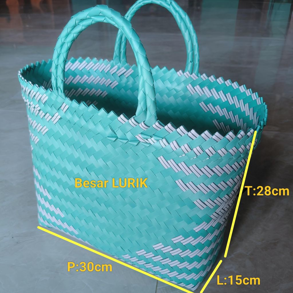 Paket hemat Tasanyaman Plastik  LURIK Ngawi/Tasanyaman sembako/Tasanyaman lurik