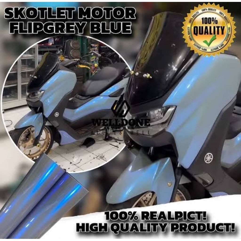 skotlete grey blue volcano / abu lembayung biru