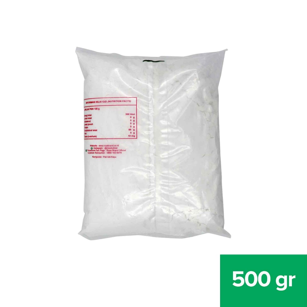 

ROSE BRAND TEPUNG TAPIOKA 500GR