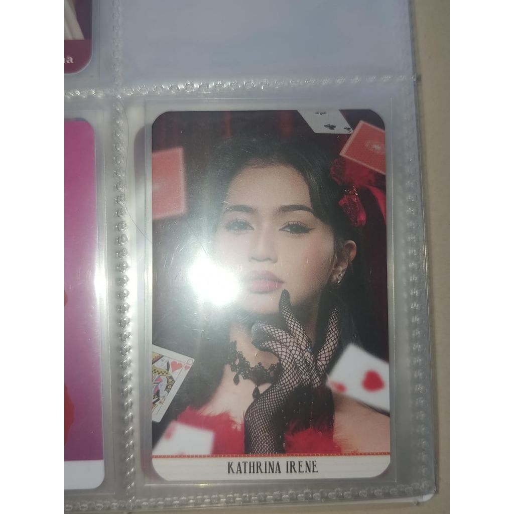 Photocard Kathrina All In Tour