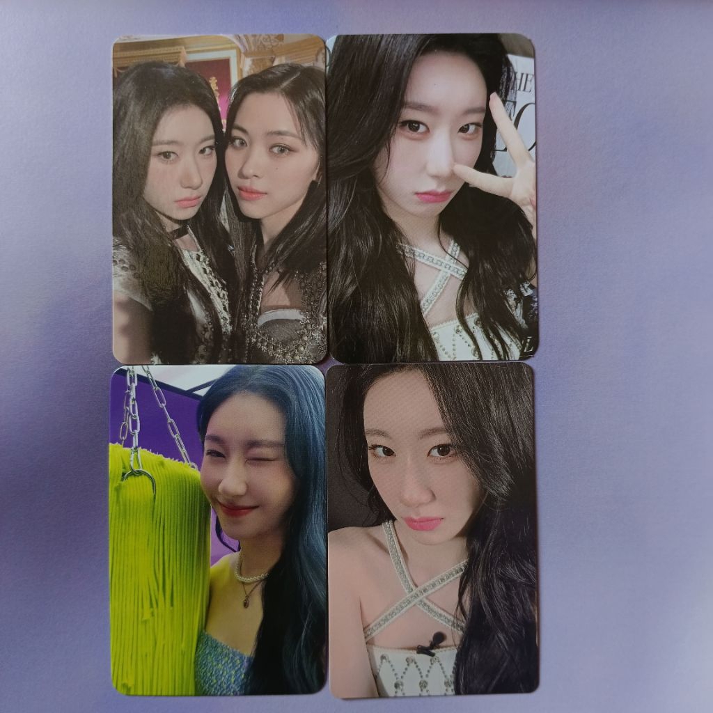 photocard unit chaeryeong ryujin itzy checkmate SE special album aab chaer checkmate guess who kmd k