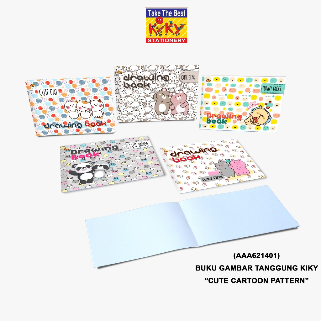 

KIKY Buku Gambar TANGGUNG (18 x 27 cm)- 1 Buku isi 10 Lembar