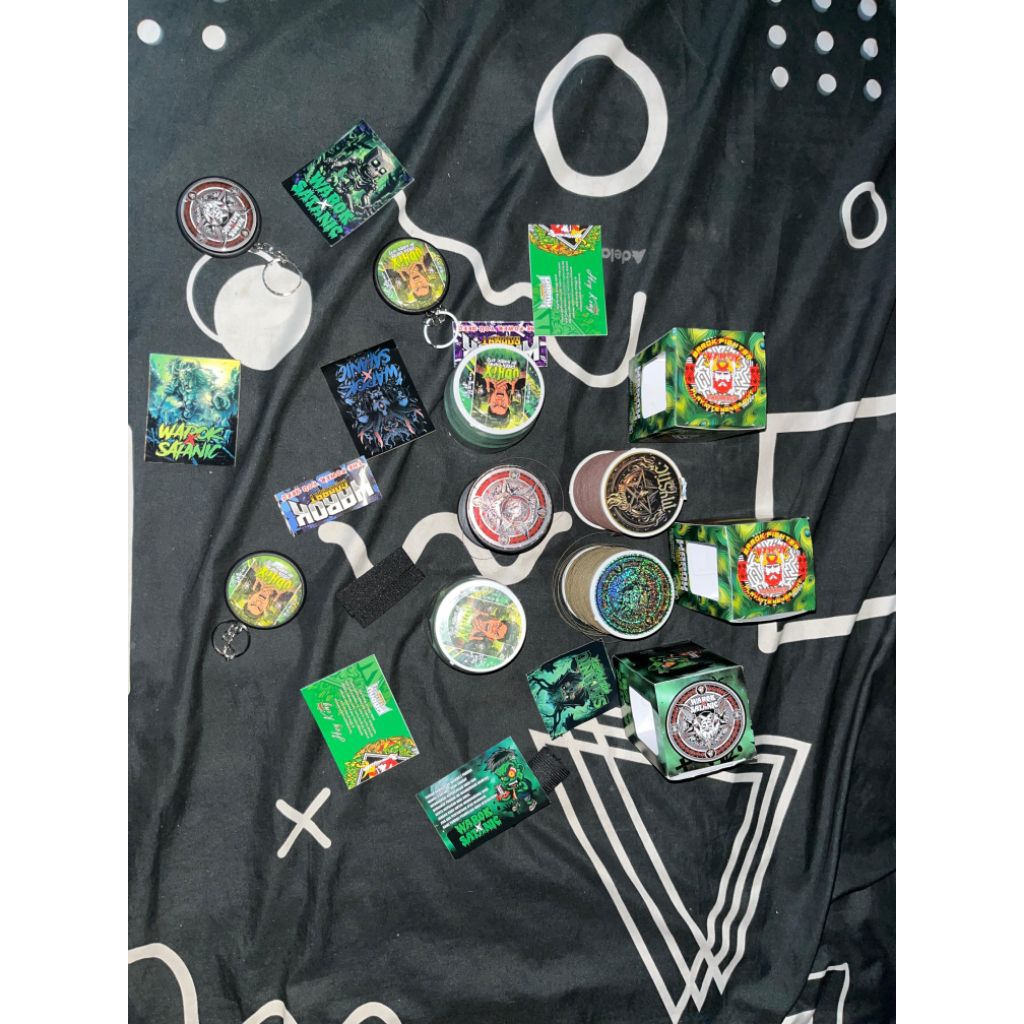 Gelasan Udhix Matot bahan hijau Original by Warok Kite || Gelasan Wibu Matot Bahan Gold Original by 