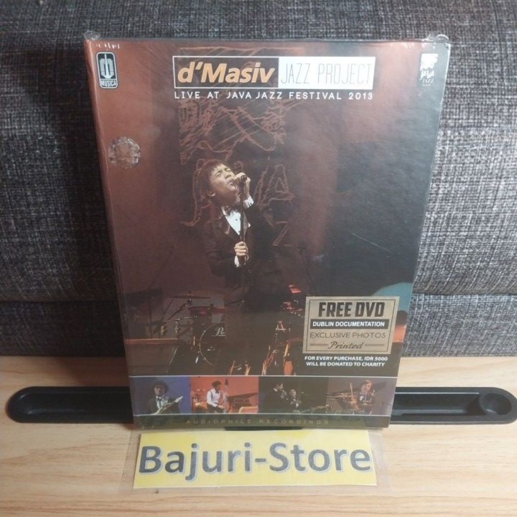 CD "D'Masiv" "D Masiv"/Live at Java Jazz Festival 2013/Free DVD/Exclusive Photos Printed/Audiophile 