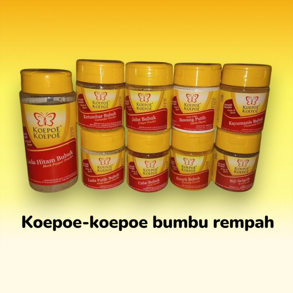 

KOEPOE-KOEPOE BUMBU REMPAH